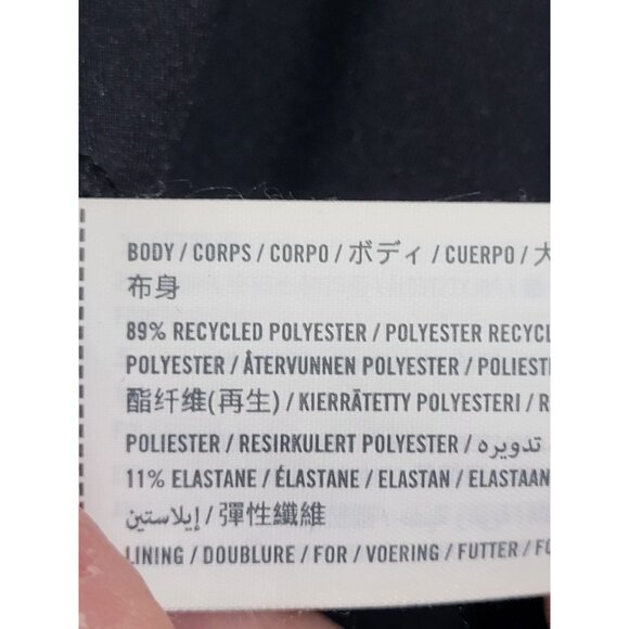 Gilly Hicks Recharge XL Women's Black Jumpsuit Romper One Piece Criss Cross Back - Picture 4 of 10